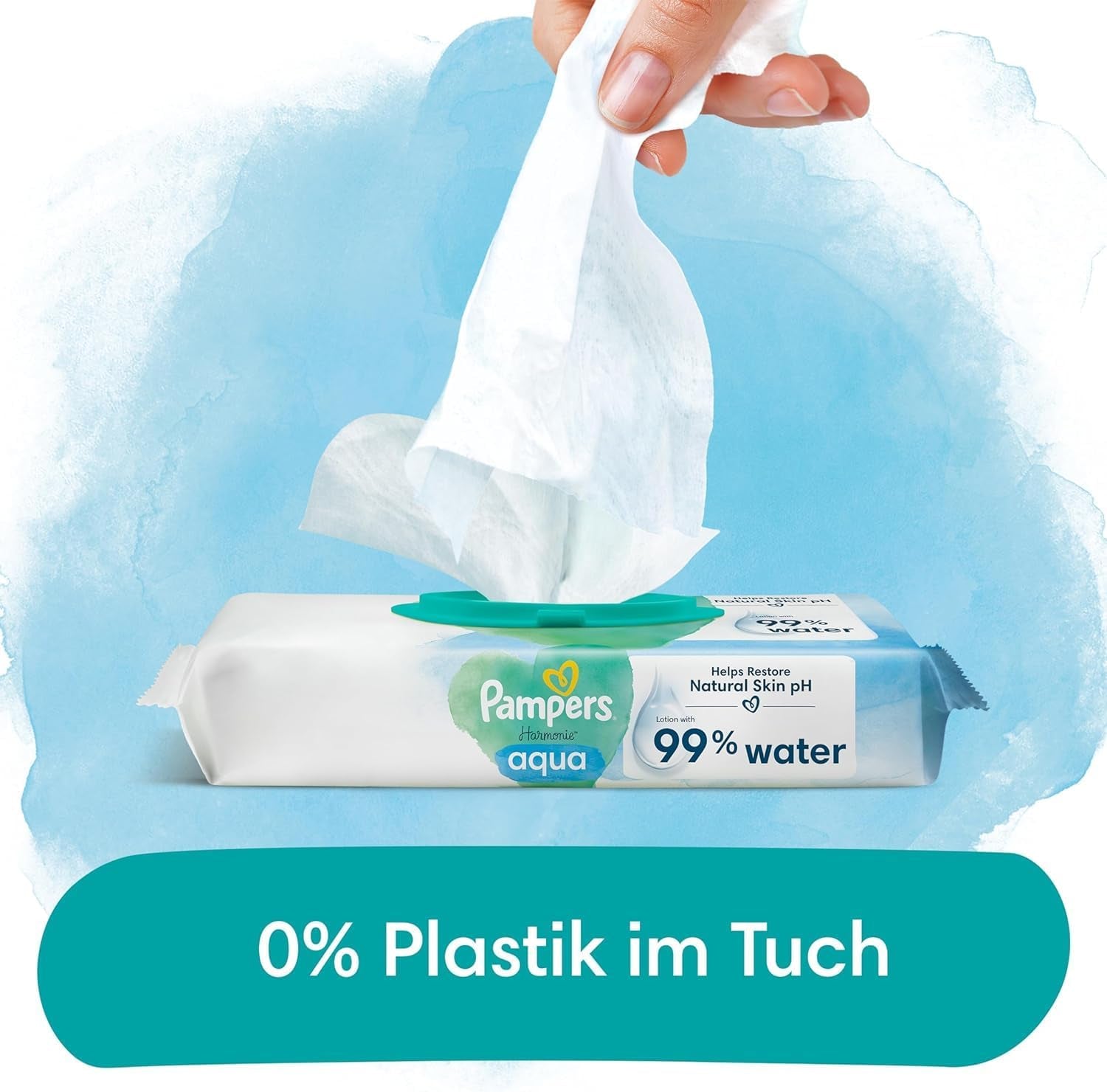 Offre groupée virtuelle : Harmony taille 1 et lingettes humides Aqua