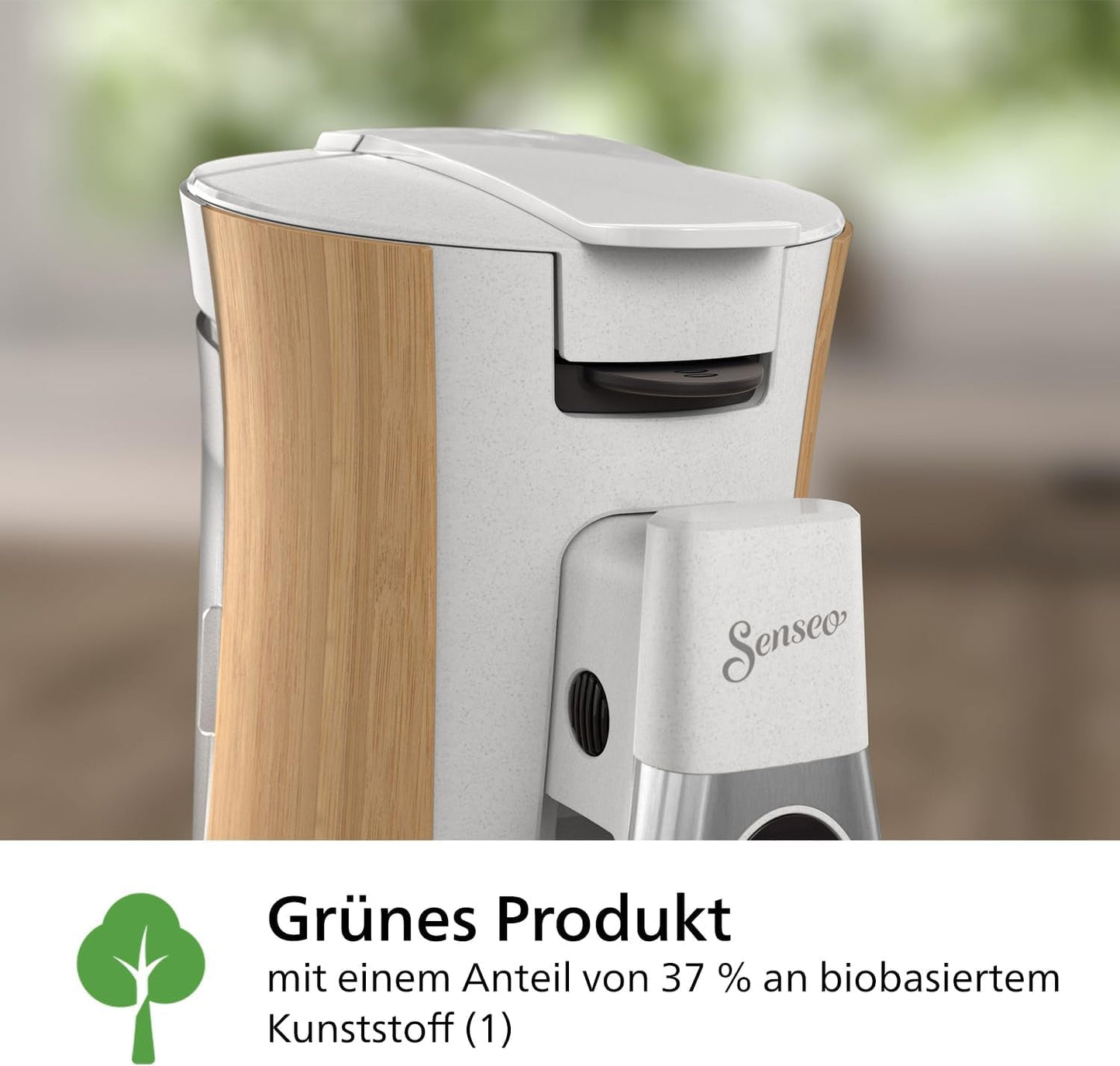 Machine à expresso avec capsules PHILIPS Senseo Select - Intensity Plus, avec fonction Mémo pour 3 spécialités de café, Crema Plus, produit écologique, haute qualité, blanc soyeux (CSA240/05)