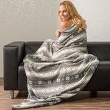 Couverture moelleuse Celinatex 150 X 200 Cm Couverture Bordeaux canapé canapé couverture douce étoiles Microfibre Polaire Oeko-Tex Moonlight Lits et Couvertures Besuche den CelinaTex-Store Gris et blanc crème 150 X 200 Cm