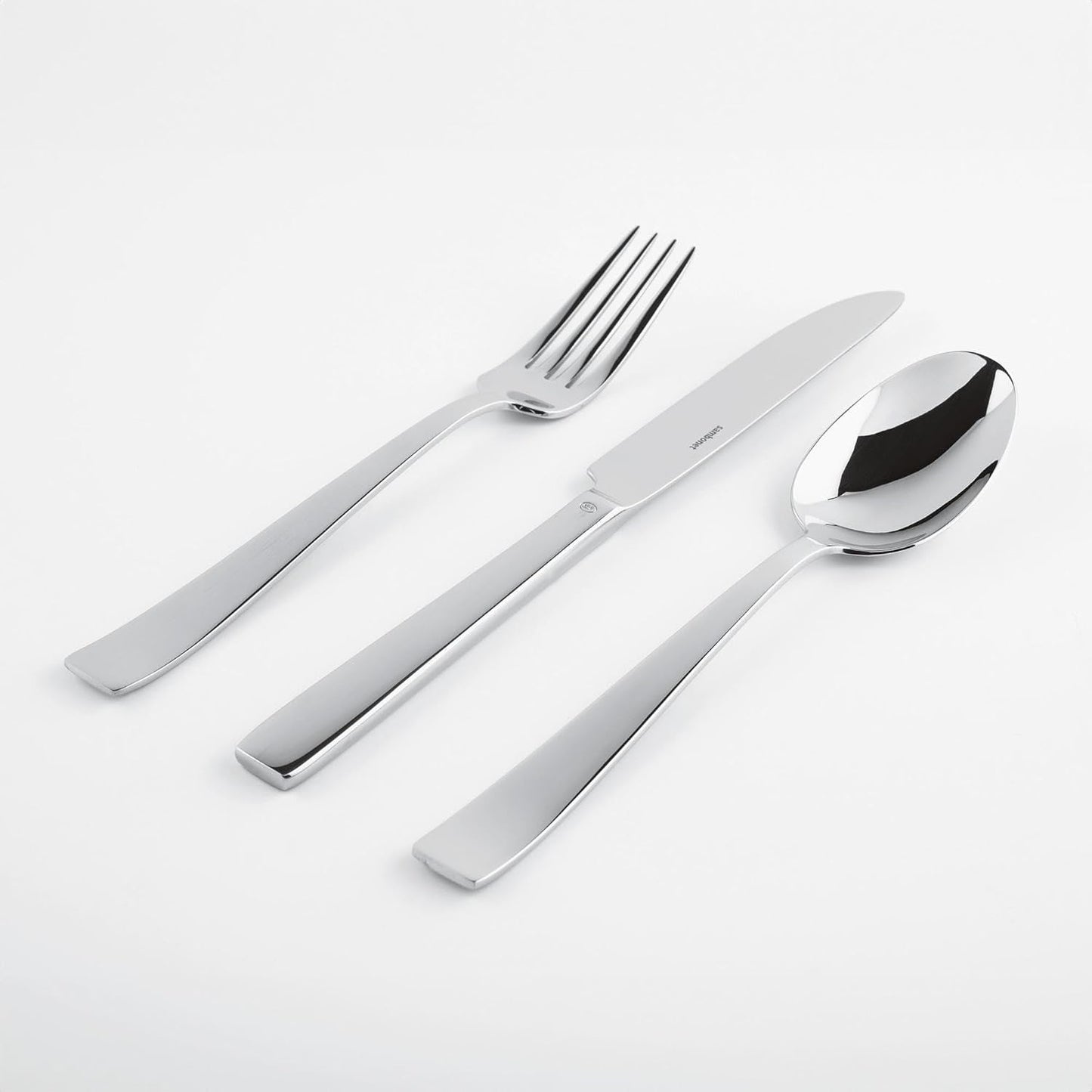 Sambonet 62512-83 Ménagère plate monobloc, 36 pièces, acier inoxydable 18/10, passe au lave-vaisselle Cuisine Naty Shop