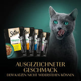 SHEBA Nature's Collection in Gravy - Nourriture humide pour chats de haute qualité, variété fine (MSC) en sachets portionnés - 72 x 85 g