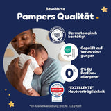 Les couches Pampers Night Pants taille 6, 138 pièces, 13 kg-19 kg, offrent une protection supplémentaire pour toute la nuit.