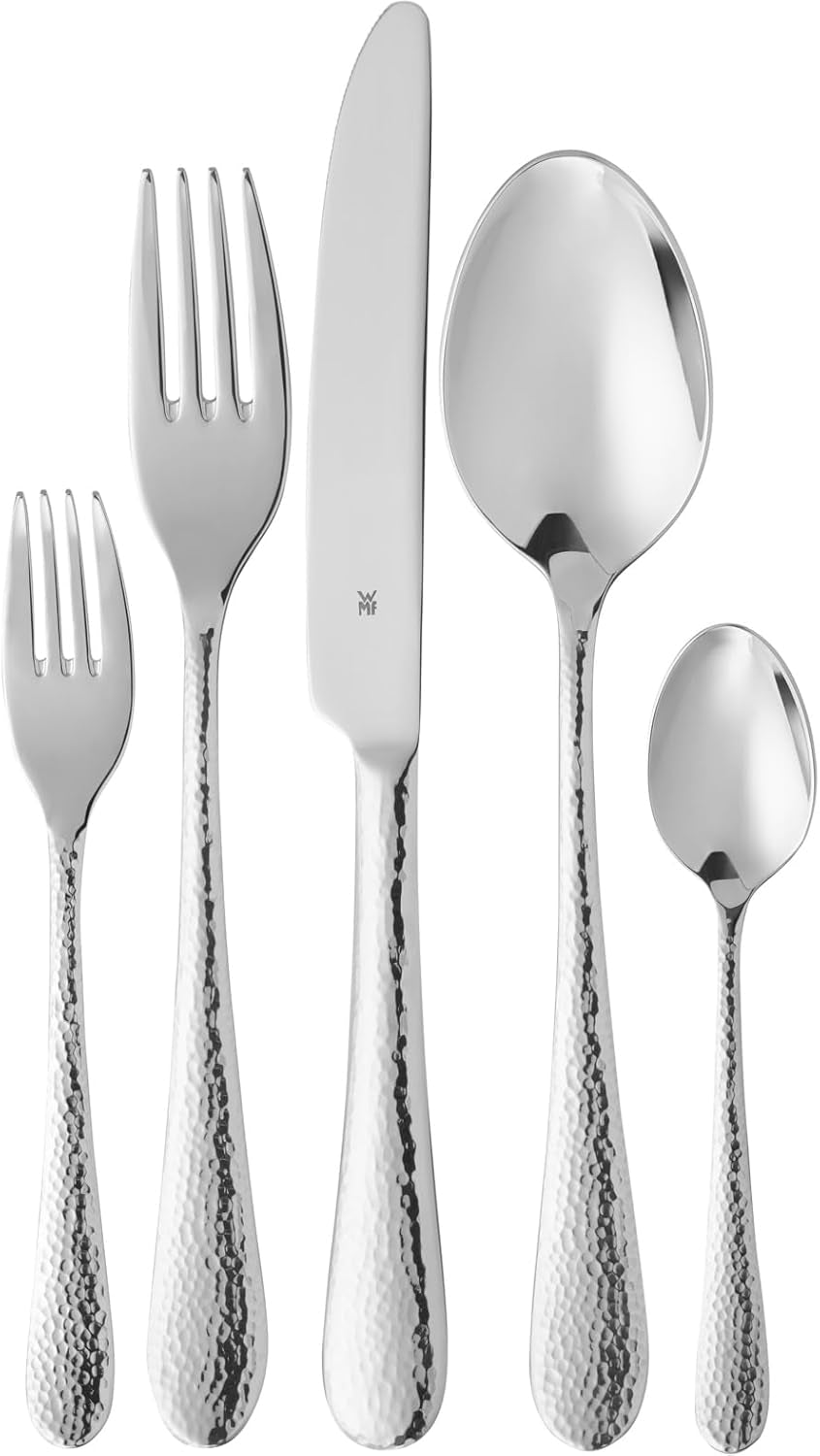 Ménagère WMF Sitello pour 6 personnes, Cromargan, ménagère 30 pièces, couteaux monobloc Cuisine Naty Shop