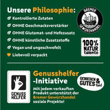 Bremer Gewürzhandel abricots secs, fruits secs sans sucre ajouté et sans soufre, 1kg Produits déshydratés Naty Shop