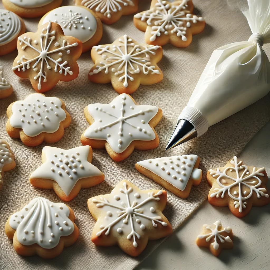 Cake Company Royal Icing 1 paquet (1 x 1000g) I Mélange sec pour décoration de gâteaux de la meilleure qualité I Pour le glaçage et les ridules I Sans gluten I Parfait pour les gâteaux et cupcakes Naty Shop Pâte à sucre