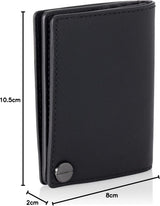 Calvin Klein CK CLEAN PQ COVERED CARDHOLDER Portefeuille pour homme, noir (Ck Black), OS Wallet Men Naty Shop