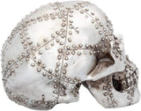 Tête de rivet 18cm argent Statuettes et sculptures Naty Shop
