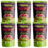 Fraises Lyophilisées 300g : Tranches de Fraises Séchées Non Sucrées - Fraises Lyophilisées aux Fruits Purs, Pleines de Saveur : Baies Lyophilisées - Fruits Secs NUTRIPUR Naty Shop Produits Déshydratés 25G (Pack de 6) Fraises