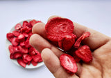 Fraises lyophilisées | Fruits lyophilisés Lyophilisés | Fruits secs sans sucre Fruits secs | Fraises séchées Lyophilisées | Fruits lyophilisés (90g) Produits déshydratés Naty Shop