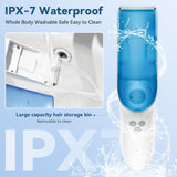 CARER SPARK Tondeuse à cheveux pour enfants, tondeuse à cheveux silencieuse à adsorption sous vide pour enfants IPX7 rechargeable avec 2 peignes de guidage, tondeuse professionnelle sûre pour enfants - Bain et soins de la peau Naty Shop
