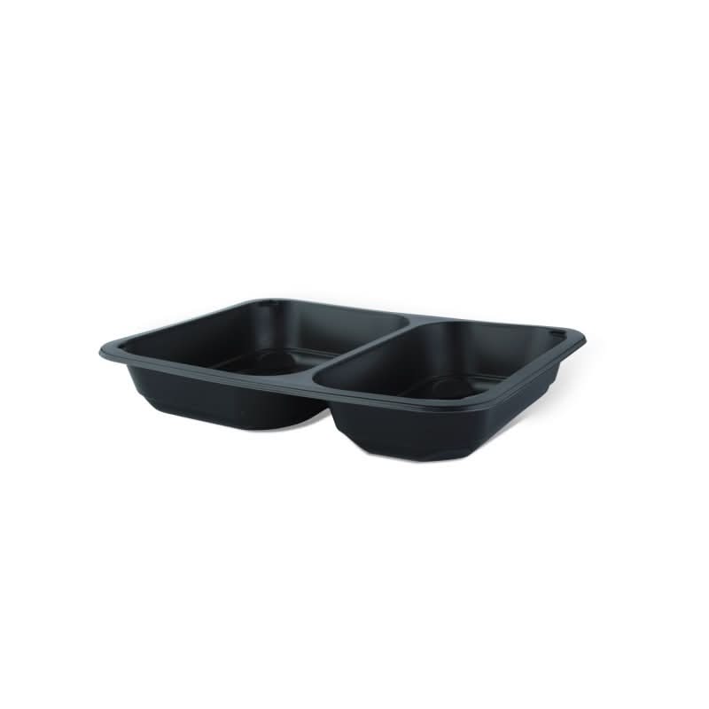 Cocotte Thermo 2 compartiments et couvercle transparent, lot de 10 pièces Catering Nati Shop