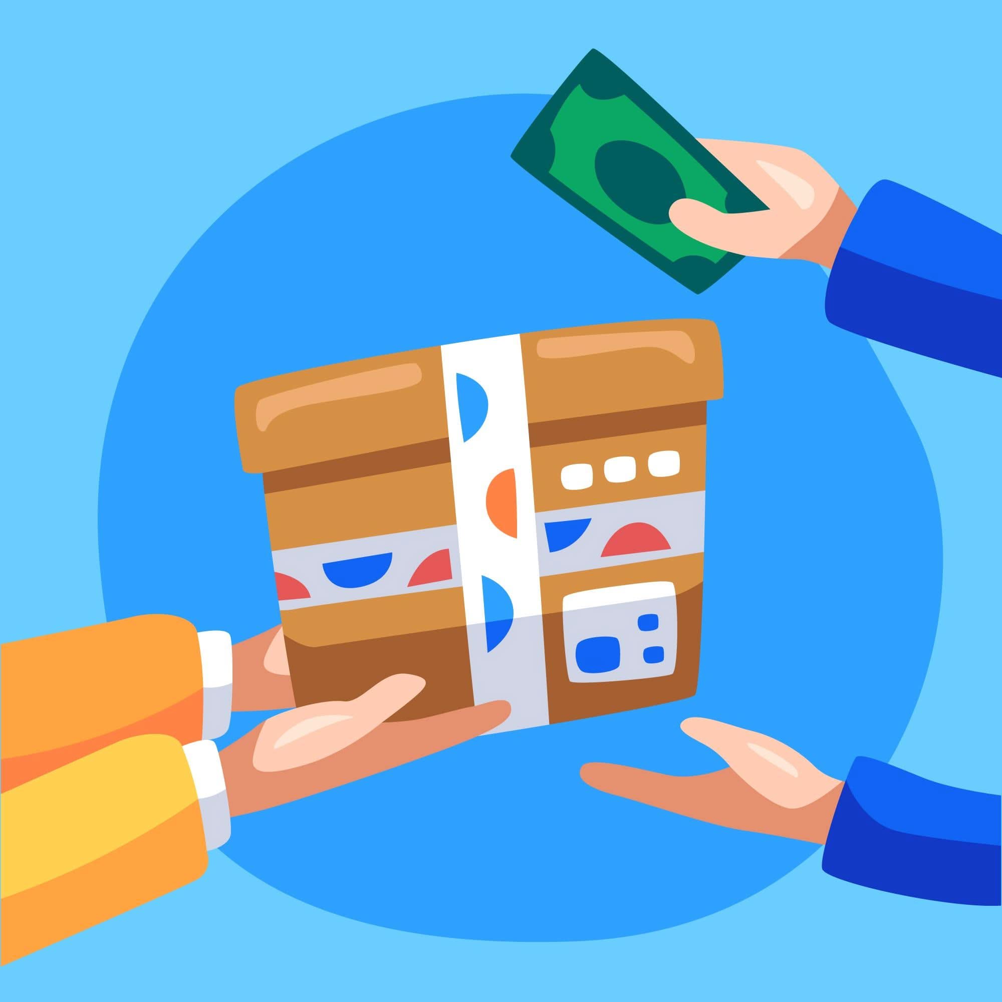 Taxe de remboursement de la boutique Nati