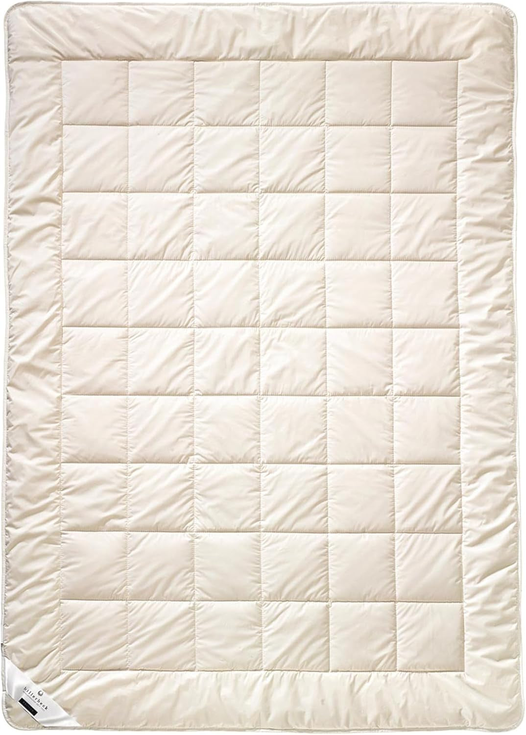 Billerbeck E45 Couette en bambou - couette d'été - 135 X 200 Cm - couette en coton, couette rafraîchissante - avec rembourrage en bambou, été léger (Sl) Couettes et couettes Naty Shop Warm (W) 135 X 200 Cm