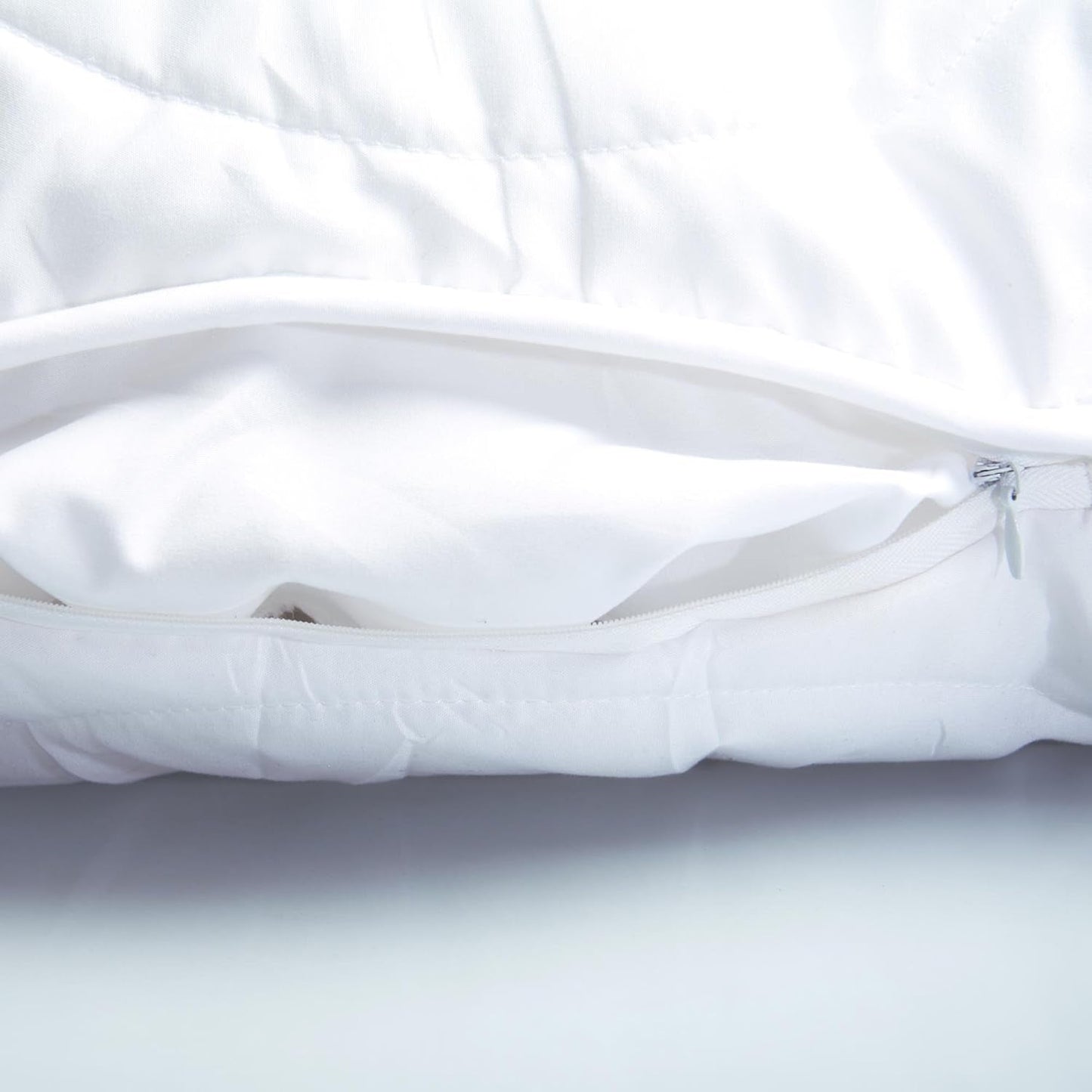 Coussin de couchage latéral 40 X 145 Cm fermeture éclair coussin d'allaitement 1500G Climatisation Oreillers standards Oeko-Tex Naty Shop