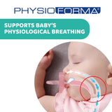 PHYSIOFORMA MINI SUSPENSION SOUPLE PURGE, LUMINEUSE, 2-6M, 100% SILICONE, 2 PCS.
