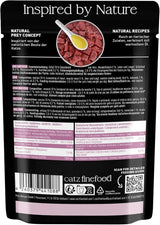 Nourriture humide pour chats Catz Finefood Purrrr Sheep Monoprotein no. 113, pour chats à digestion sensible, 70% de viande, 16 sachets de 85 g chacun