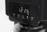 Machine à expresso CASO Coffee Taste and Style avec filtre permanent, 1,5 l, température d'infusion optimale 92-96 °C, système anti-goutte, tête d'infusion optimisée, acier inoxydable, 12 tasses
