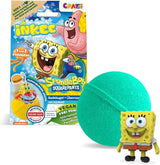 INKEE Bob l'éponge Surprise Bombe de bain pour enfants Bob l'éponge à collectionner 80 grammes Naty Shop Bombe de bain surprise Bob l'éponge