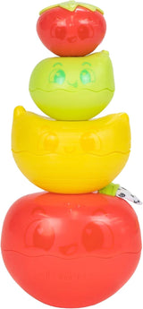 Lamaze L27471 Crazy Giraffe, jouet nouveau-né, jouet sensoriel coloré pour bébé, cadeau pour nouveaux parents, jouet de développement pour garçons et filles à partir de 12 mois Jouets pour bébé Naty Shop Basic Fruits