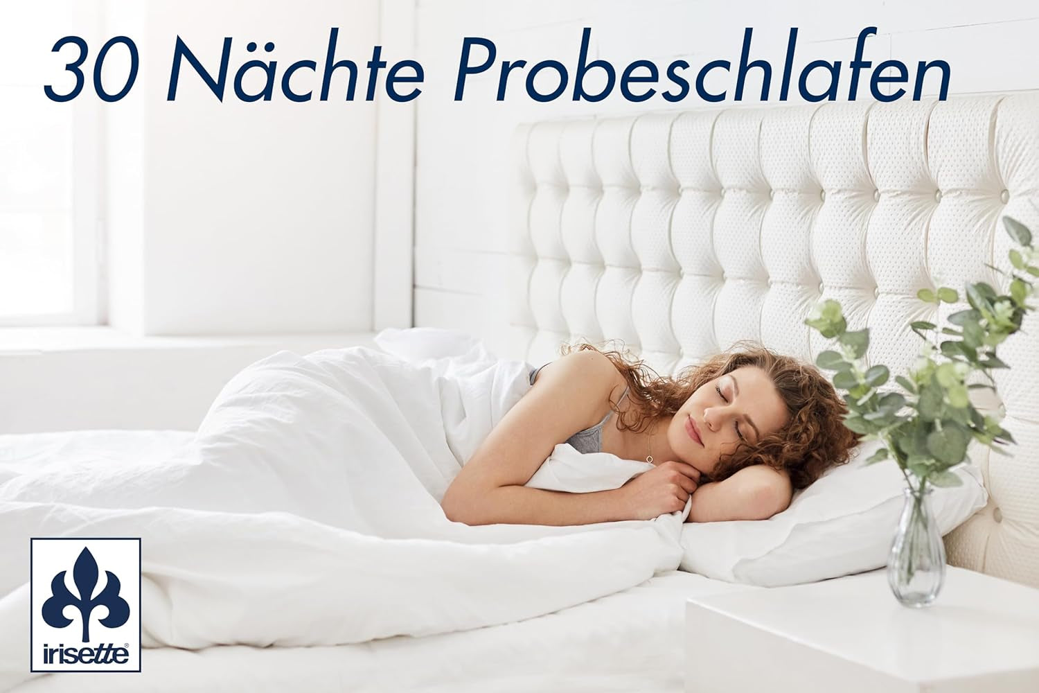 Oreiller Irisette Noblesse - Fabriqué en Allemagne - Oreiller déhoussable en pur coton, 80 X 80 cm, certifié Oeko-Tex Oreillers standards Naty Shop