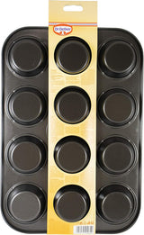 Dr. Oetker Muffinform 12-Er Mini Ø 7 Cm, Cupcake Form Für Saftige Muffins, Muffinblech Mit Antihaftbeschichtung, Menge: 1 Stück Moules et plaques à pâtisserie Naty Shop