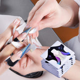 100 modèles d'ongles en gel, accessoires d'ongles artificiels, modèles d'ongles auto-adhésifs pour nail art, ongles en gel, extensions d'ongles artificiels