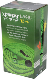 C2607A Hose Basic – Tuyau extensible avec pression d'eau, vert, 7,5 mètres