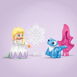LEGO DUPLO | Disney ELSA et Bruni dans la forêt enchantée, La Reine des Glaces, jouet à 4 figurines pour les enfants de 2 ans, cadeau préscolaire pour les filles et les garçons de 2 ans et plus, basé sur les ensembles de construction La Reine des Neiges 2 10418 Beuche den LEGO-Store