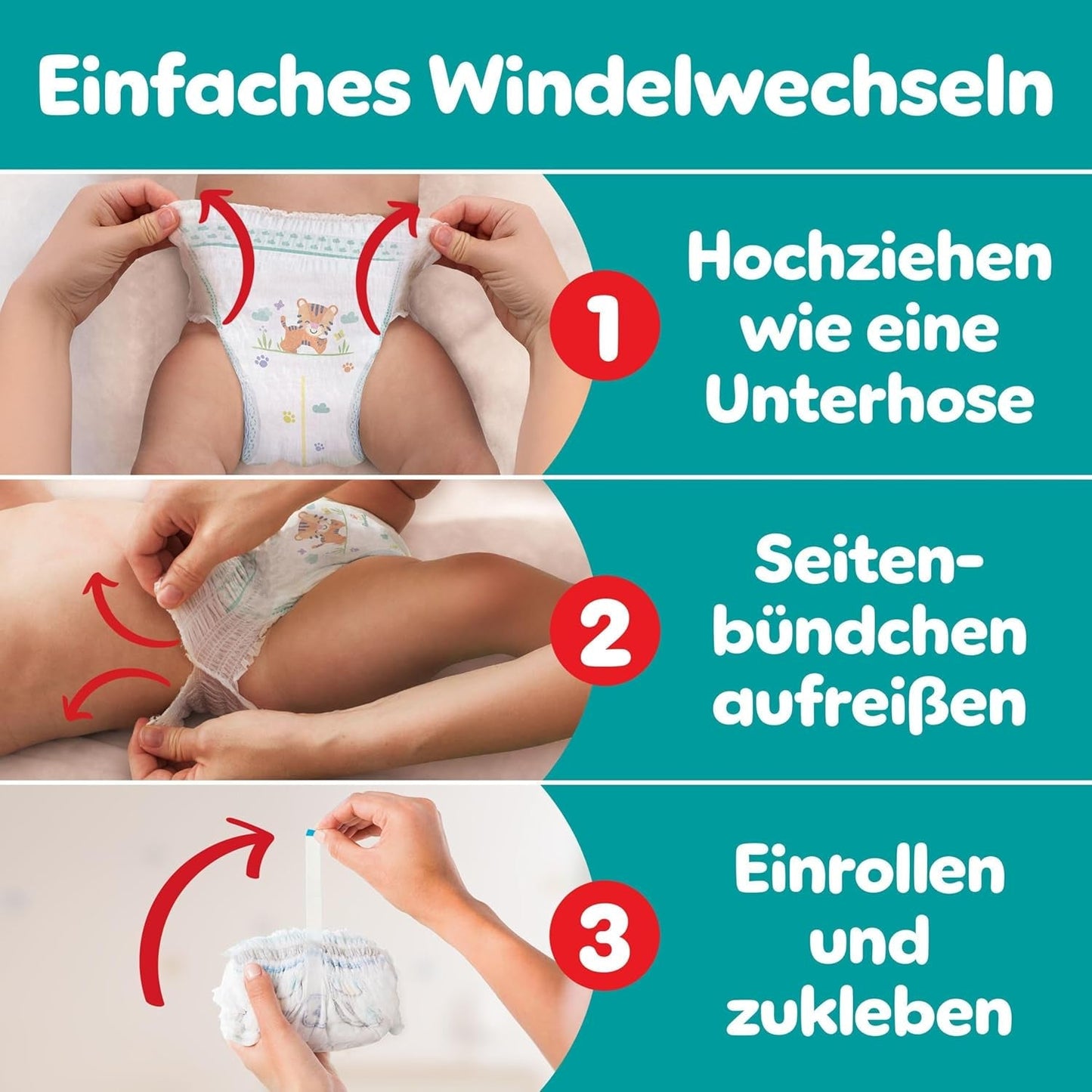 Pampers Baby-Dry Pants Größe 5, 160 Stück, 11kg-17kg, 360° auslaufsichere Fit pour le jour et la nuit