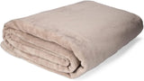 HOMLA Couverture polaire rouge moelleuse et chaude - pour canapé et lit Couverture confortable Couverture de canapé Couverture de salon - facile à entretenir 150 X 200 cm Rose Lits et couvertures Besuche den HOMLA-Store Beige Mukava Polyester 200X220 Cm