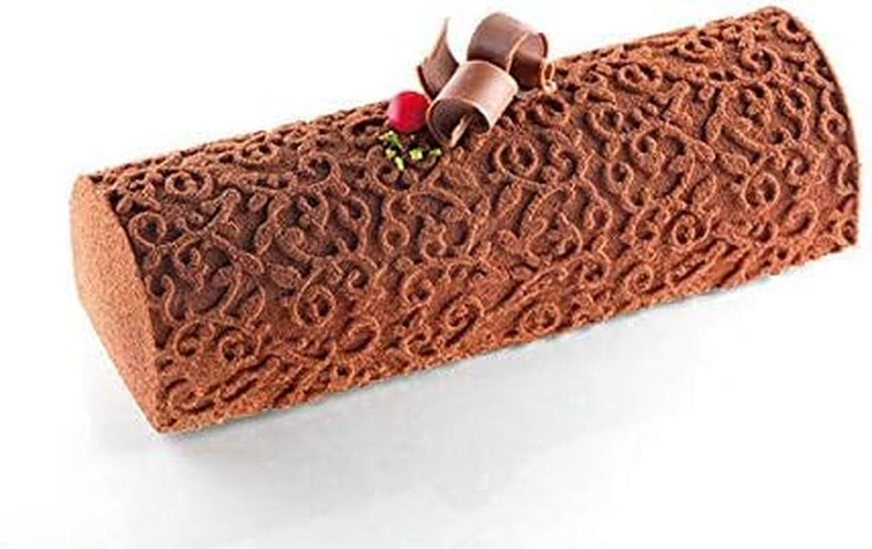 Tapis de cuisson pour gâteau de Noël Silikomart Arabesque, Naty Shop Kitchen