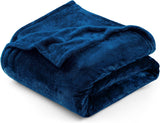 Utopia Bedding Couverture polaire douillette [228 x 228 cm, gris] Couverture douce, légère, chaude et moelleuse Couverture confortable et respirante pour lit, canapé, lits et couvertures Besuche den Utopia Bedding-Store Bleu marine 220 x 240 cm