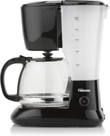 Cafetière Tristar 1,25 L – Pour 10 à 12 tasses, convient également pour le camping, CM-1245, Noir
