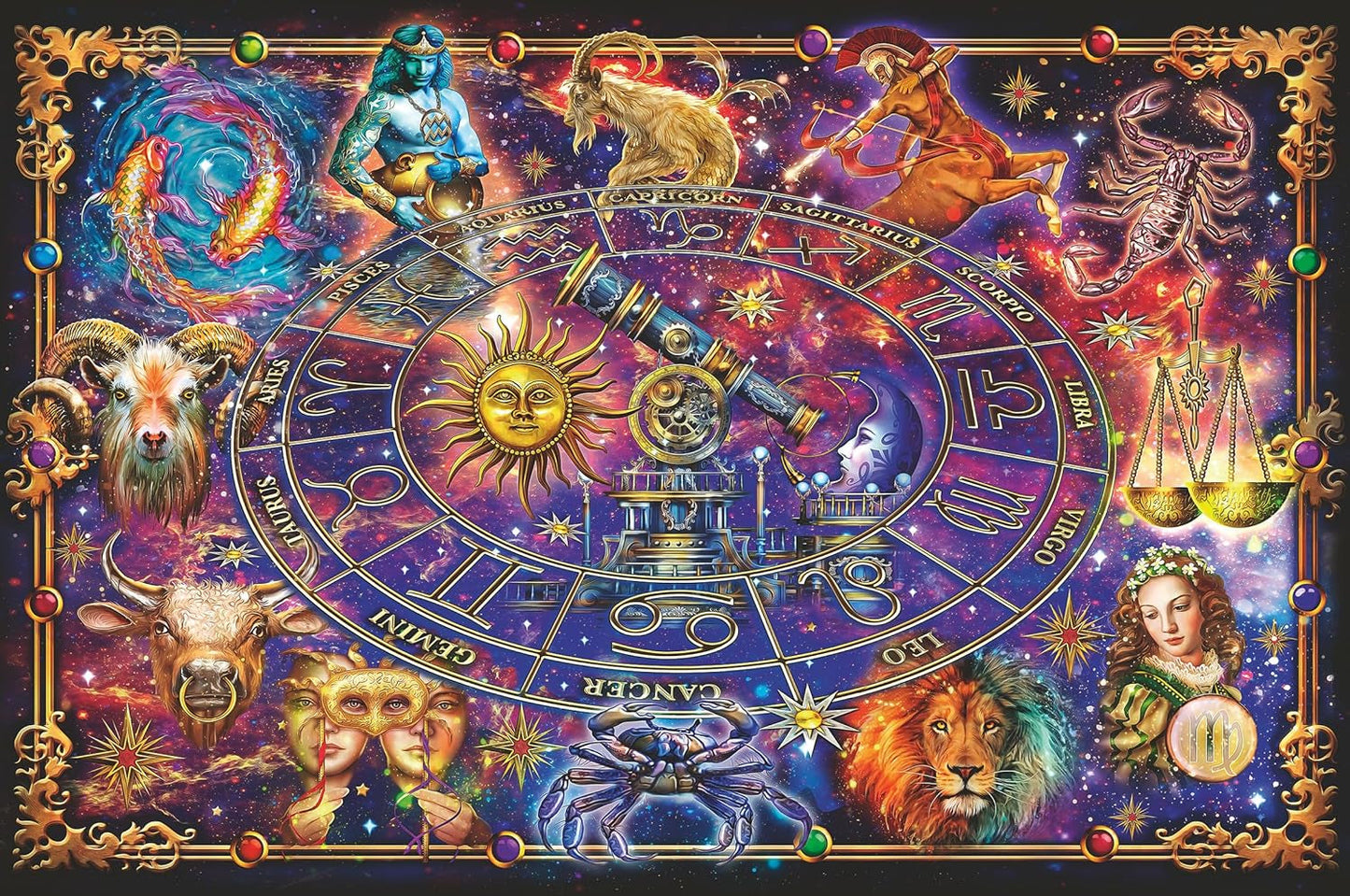Ravensburger Puzzle 16718 - Signes du Zodiaque - Puzzle 3000 pièces pour adultes et enfants à partir de 14 ans Puzzle Naty Shop Titre par défaut