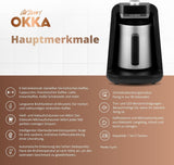 MACHINE à café turque Arzum OKKA RICH SPIN PRO (chrome)