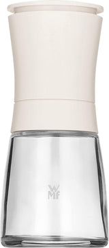WMF Trend moulin à sel ou à poivre 14 cm, sans remplissage, moulin en céramique, plastique, verre, blanc Moulins et trancheuses Naty Shop Single