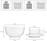 Service de table SÄNGER New Port, 36 pièces, pour 6 personnes | LA COLLECTION PREMIUM