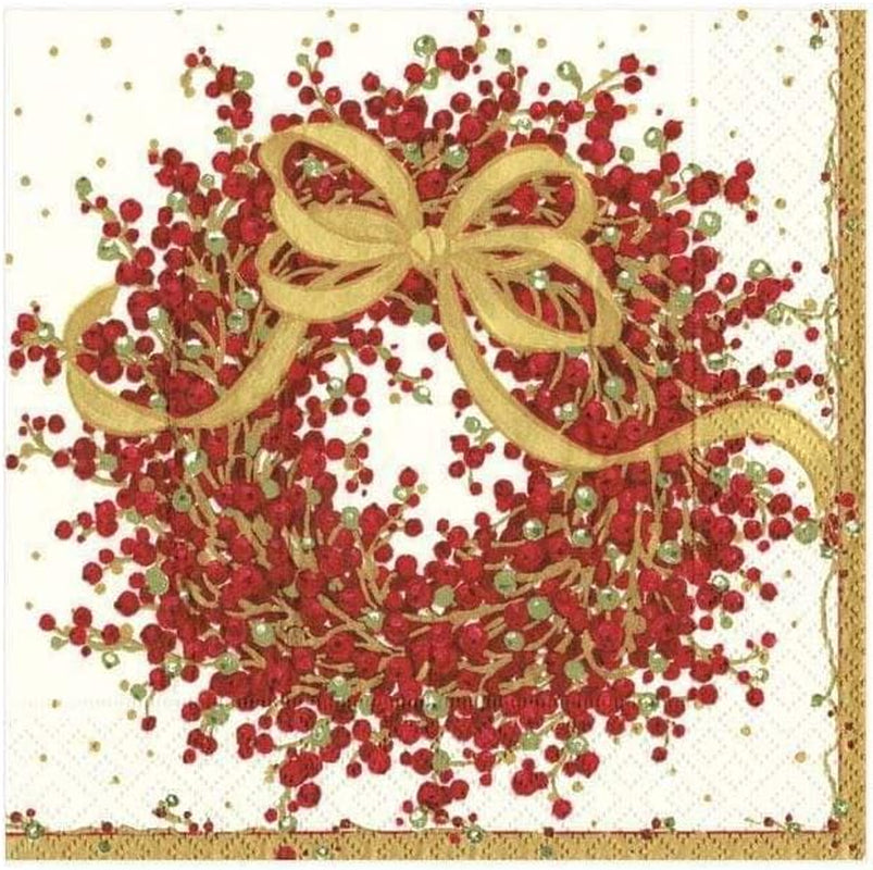 Serviettes en papier triple épaisseur 8070C, 20 pièces, 25 x 25 cm, poivre