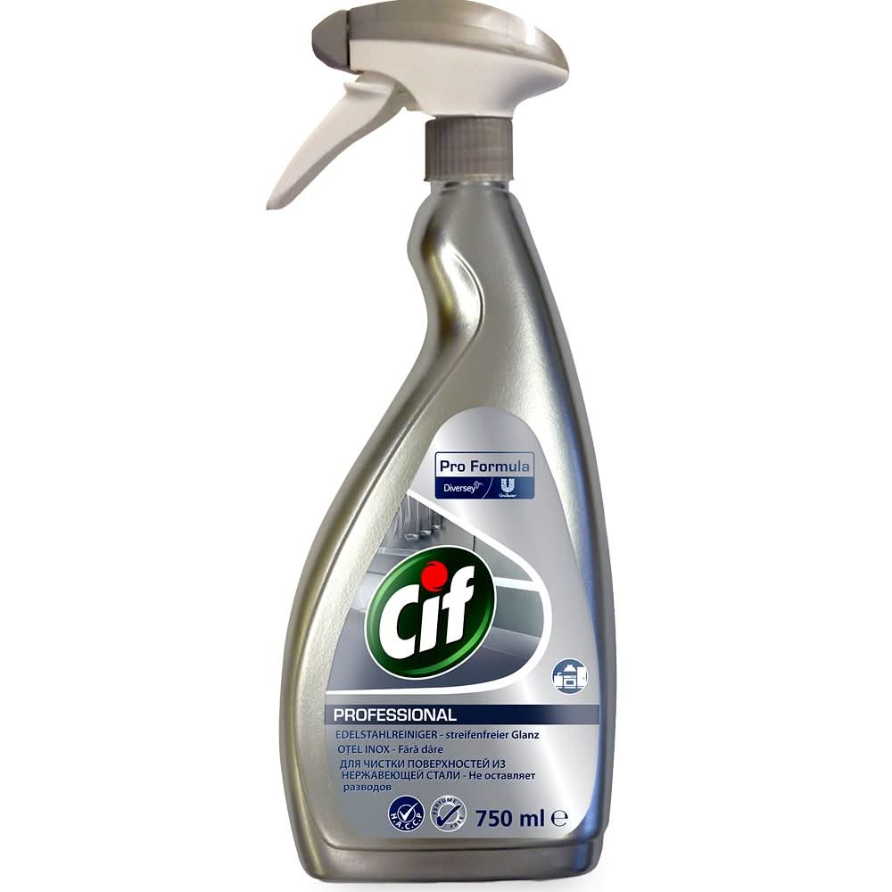 Cif professionnel - vitres et inox 750 ml Detergenti Nati Shop