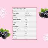 Cassis lyophilisés 250g - Fruits lyophilisés - Fruits secs lyophilisés - Cassis séchés pour pâtisserie, muesli, décoration gâteaux, desserts Produits déshydratés Naty Shop