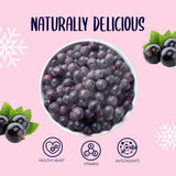 Cassis lyophilisés 250g - Fruits lyophilisés - Fruits secs lyophilisés - Cassis séchés pour pâtisserie, muesli, décoration gâteaux, desserts Produits déshydratés Naty Shop