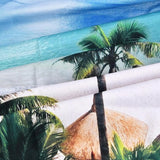 Tapisserie tapis fenêtre esthétique polyester grande plage Maison - Accessoires et Décorations Naty Shop