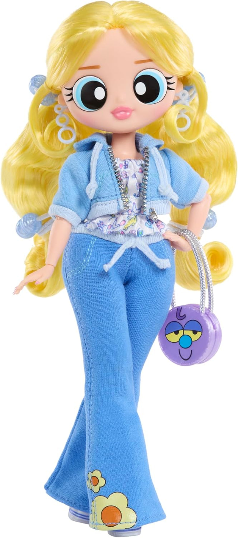 MDR. Surprendre! OMG The Powerpuff Girls Puppe - Bubbles - Enthält 1 Modepuppe, Inclus Outfit et Accessoires, 3 zum Sammeln