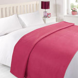 DREAMSCENE plaid, couvre-lit, fuchsia Lits et couvertures Besuche den DREAMSCENE-Store Rose vif 120 X 150 Cm