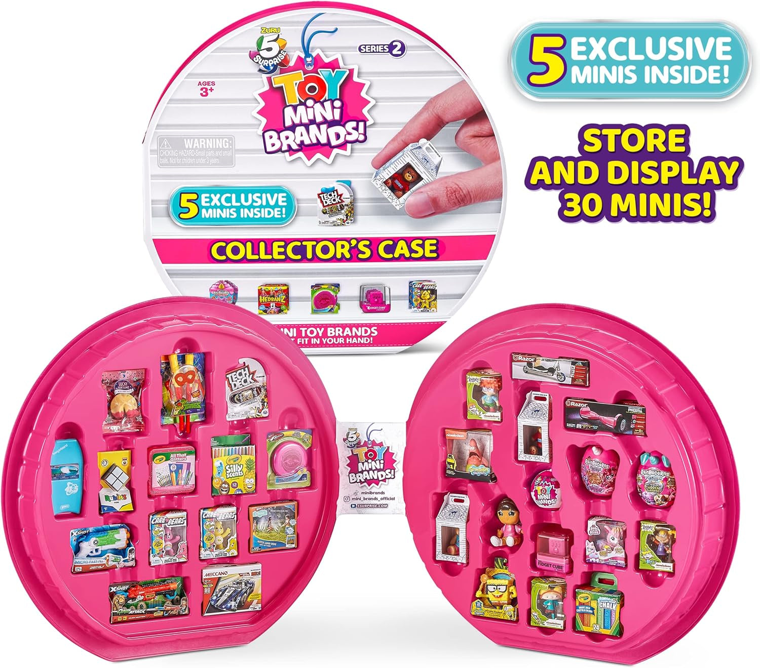 5 Dossier de collection Surprise Toy Mini Brands Série 2 et 3 capsules Surprise de ZURU Figurines Naty Shop