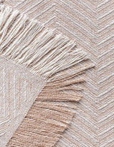 Todocama couvre-lit multifonctionnel, couvre-lit, couvre-lit, housse de canapé, jarapas, motif à chevrons (230 X 260 Cm, beige sable). Lits et couvertures Besuche den Todocama-Store