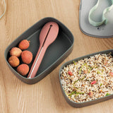 Boîte à bento double BergHoff - Leo (coffret déjeuner 19x12,5x9 cm, deux boîtes, passe au micro-ondes, fermeture hermétique, passe au lave-vaisselle, idéal pour les snacks / snacks / salade) 3950126 Boîtes de conservation alimentaire Naty Shop