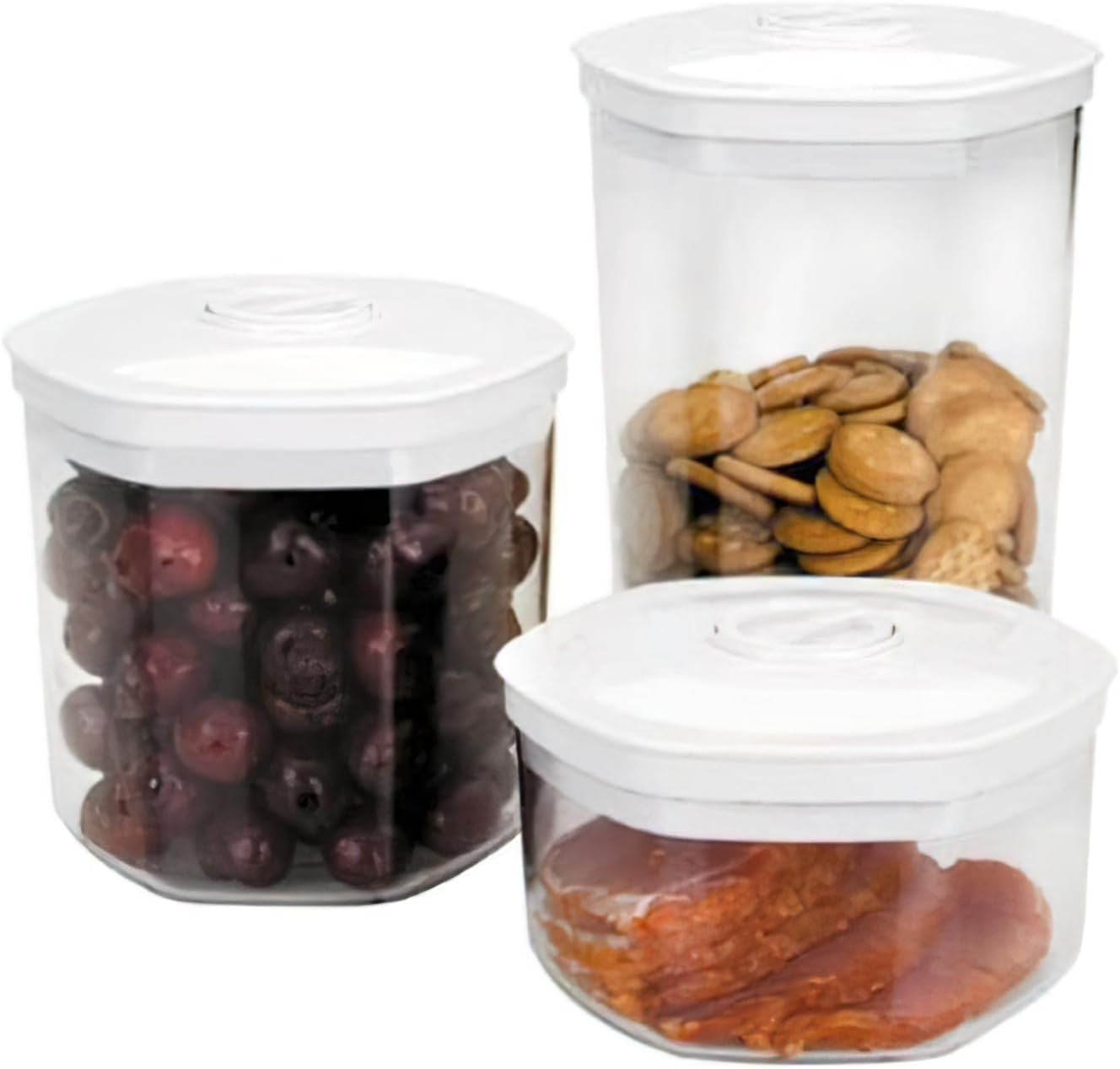 69051 3 Récipients sous vide 0,7-1,4-2,0 L avec/Konex Boîtes de conservation alimentaire Naty Shop Titre par défaut