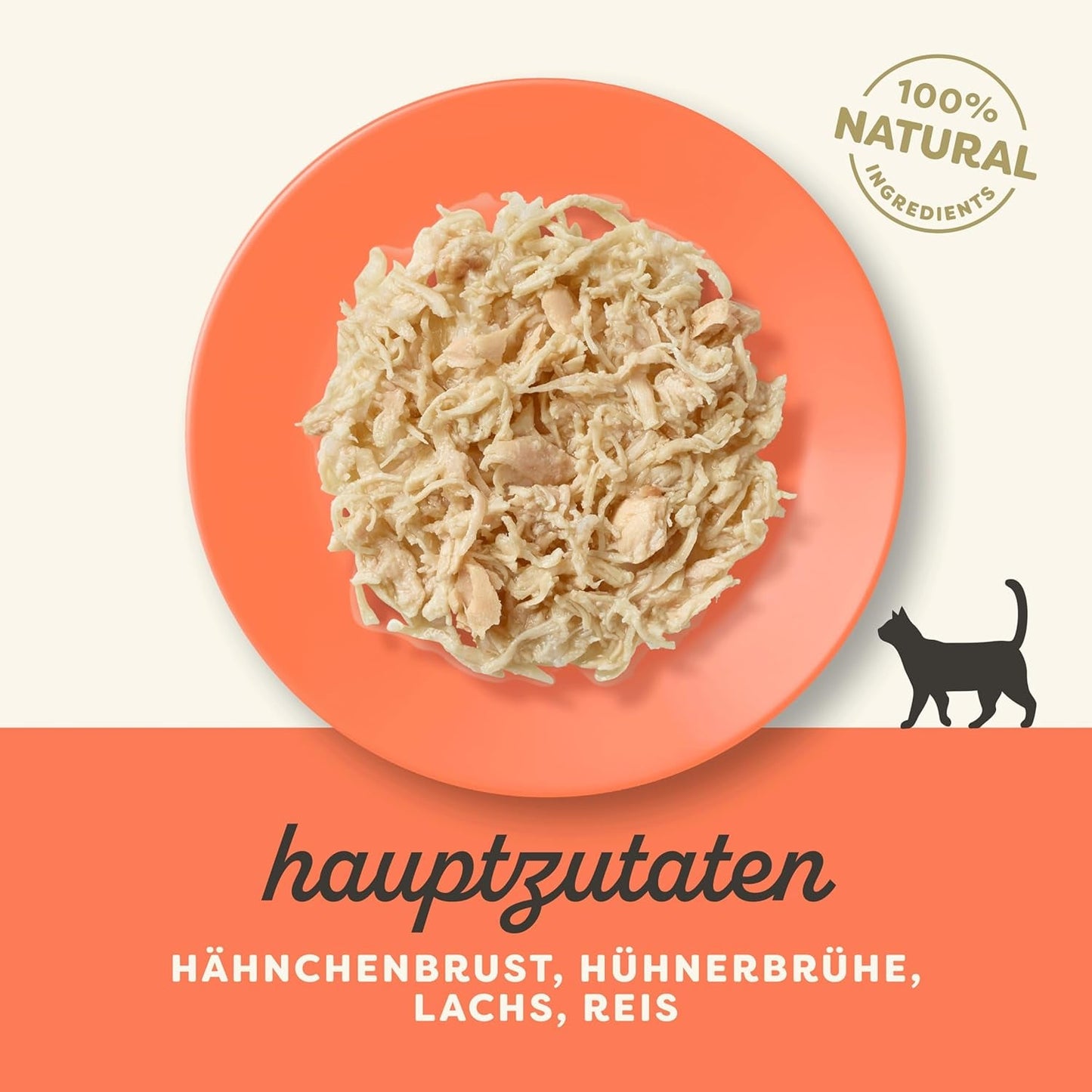 Applaws Nourriture humide pour chats 100 % naturelle, poitrine de poulet avec saumon en bouillon - Paquet de 12 sachets de 70 g