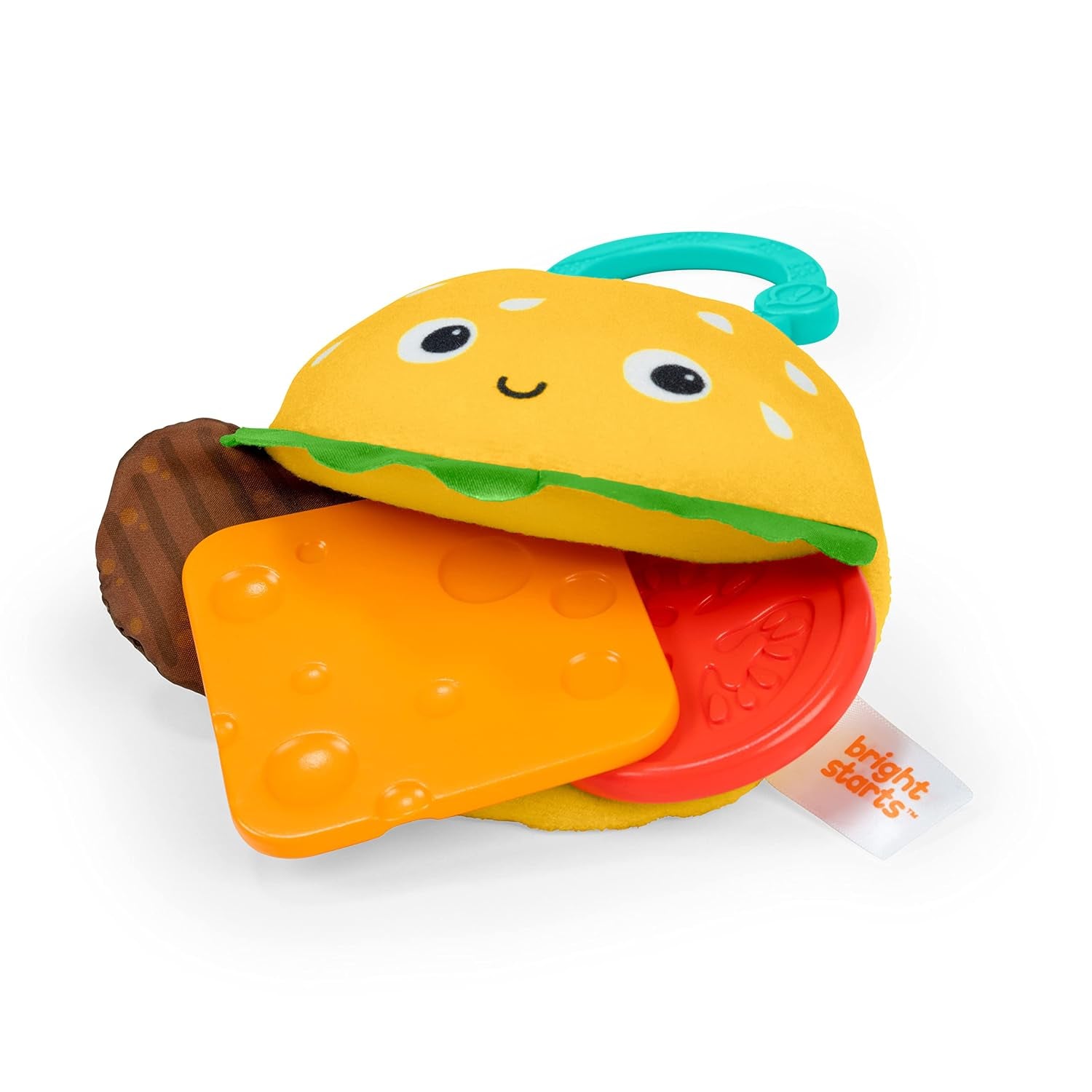 Sucette en peluche Bright Starts SootheMate, Licorne - Sucette amovible en forme de sucette pour nouveau-nés et enfants plus âgés